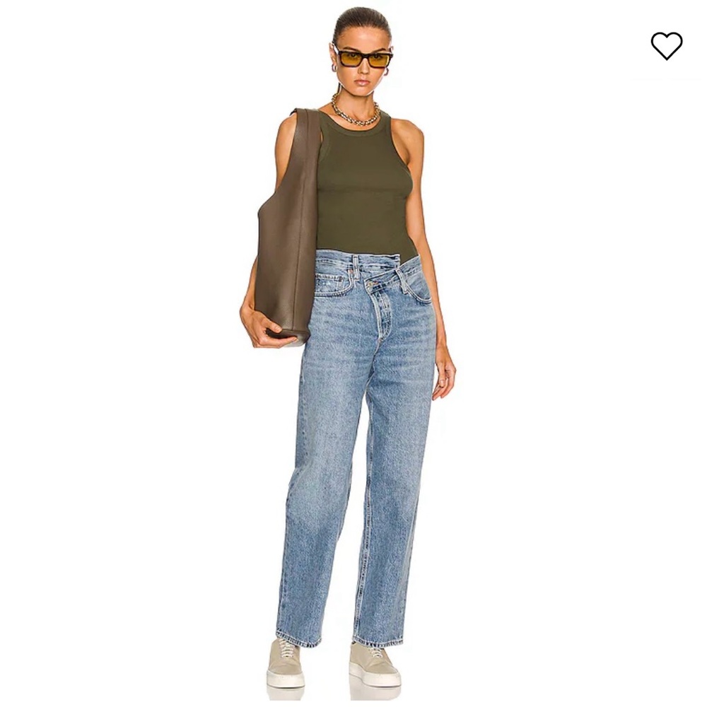 AGOLDE Criss Cross Jeans Eternal
